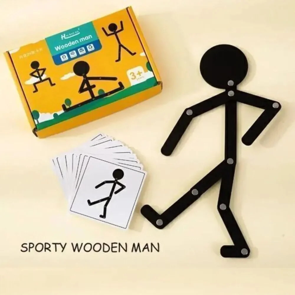 New kid’s game “sporty wooden man”